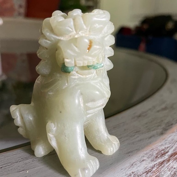Antique LE JON Jade Figurines - Picture 8 of 8